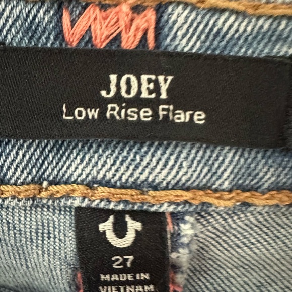 True Religion Light Blue Flare Jeans - Picture 4 of 10